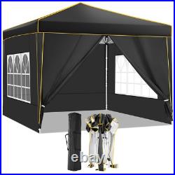 10x10' Commercial Pop UP Canopy Party Tent Folding Waterproof Gazebo Heavy Duty