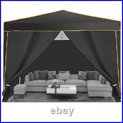 10x10' Commercial Pop UP Canopy Party Tent Folding Waterproof Gazebo Heavy Duty/