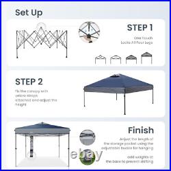 10x10' Commercial Pop UP Canopy Party Tent Folding Waterproof Gazebo Heavy Duty