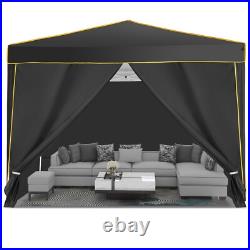 10x10' Commercial Pop UP Canopy Party Tent Folding Waterproof Gazebo Heavy Duty
