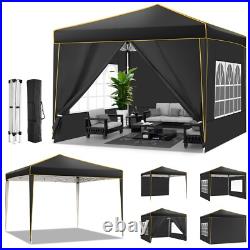 10x10' Commercial Pop UP Canopy Party Tent Folding Waterproof Gazebo Heavy Duty/
