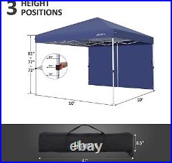 10x10' Commercial Pop UP Canopy Party Tent Folding Waterproof Gazebo Heavy Duty