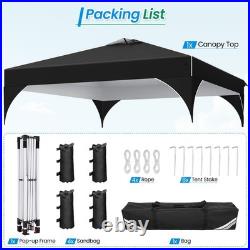10x10' Commercial Pop UP Canopy Party Tent Folding Waterproof Gazebo Heavy Duty