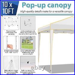 10x10' Commercial Pop UP Canopy Party Tent Folding Waterproof Gazebo Heavy Duty#