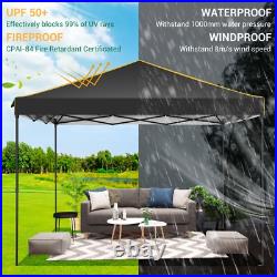 10x10' Commercial Pop UP Canopy Party Tent Folding Waterproof Gazebo Heavy Duty