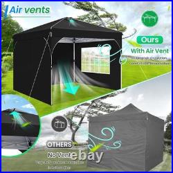 10x10' Commercial Pop UP Canopy Party Tent Folding Waterproof Gazebo Heavy Duty