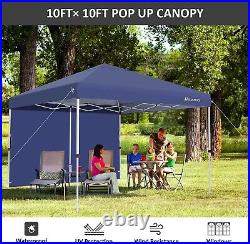 10x10' Commercial Pop UP Canopy Party Tent Folding Waterproof Gazebo Heavy Duty