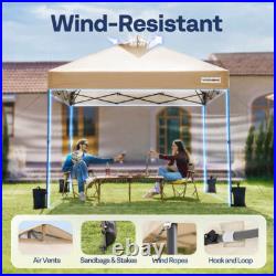 10x10' Commercial Pop UP Canopy Party Tent Folding Waterproof Gazebo Heavy Duty