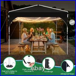10x10' Commercial Pop UP Canopy Party Tent Folding Waterproof Gazebo Heavy Duty