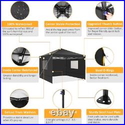 10x10' Commercial Pop UP Canopy Party Tent Folding Waterproof Gazebo Heavy Duty/