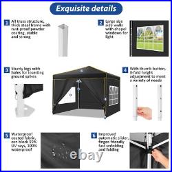 10x10' Commercial Pop UP Canopy Party Tent Folding Waterproof Gazebo Heavy Duty 10x10' Commercial Pop UP Canopy Party Tent Folding Waterproof Gazebo Heavy Duty