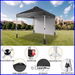 10x10' Commercial Pop UP Canopy Party Tent Folding Waterproof Gazebo Heavy Duty