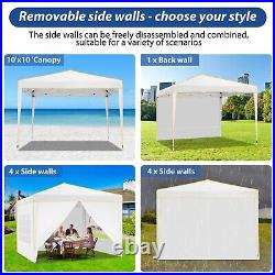 10x10' Commercial Pop UP Canopy Party Tent Folding Waterproof Gazebo Heavy Duty#