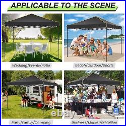 10x10' Commercial Pop UP Canopy Party Tent Folding Waterproof Gazebo Heavy Duty