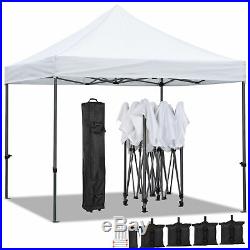 10x10' Commercial Pop UP Canopy Party Tent Folding Waterproof Gazebo Outdoor