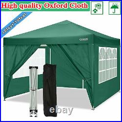 10x10' Commercial Pop UP Canopy Party Tent Folding Waterproof Gazebo Outdoor