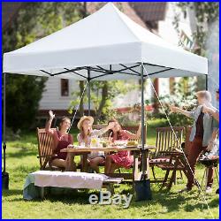 10x10 Commercial Pop Up Canopy Outdoor Instant Party Patio Gazebo Tent Shelter