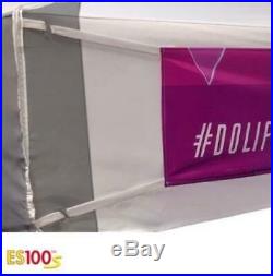 10x10 Custom E-Z Up Pop Up Tent Canopy Banner with Digital Print