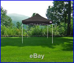 10x10 EZ Pop Up Canopy Tent Instant Canopy Outdoor Gazebo Tailgate Tent Black