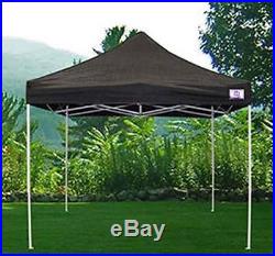 10x10 EZ Pop Up Canopy Tent Instant Shelter Tent Beach Gazebo Party Shade Black