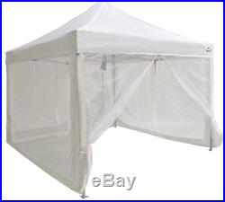 10x10 EZ Pop Up Canopy Tent Party Gazebo Mosquito Net Walls Screen Room Sidewall