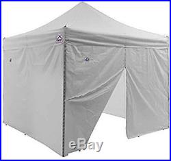 10x10 Ez Pop Up Canopy Tent Instant Party Gazebo Matching Sidewalls Roller Bag