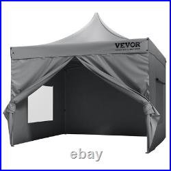 10x10 FT Enclosed Canopy Tent UV Resistant withRemovable Sidewalls Portable