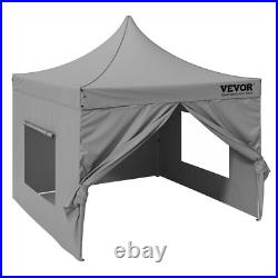 10x10 FT Enclosed Canopy Tent UV Resistant withRemovable Sidewalls Portable