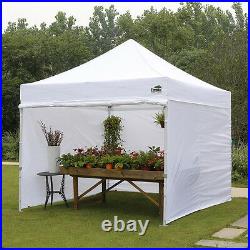10x10 Outdoor Gazebo Waterproof Shade Tent EZ Pop Up Canopy with4 Zip Side Walls
