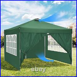 10x10' Pop Up Canopy Commercial Instant Gazebo Folding Wedding/Party Event Tent`