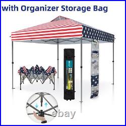 10x10' Pop Up Canopy Outdoor Folding Gazebo Wedding Party Tent Adjustable Height