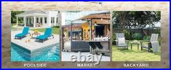 10x10 Pop Up Canopy Tent, 1-Button Push Setup Canopy Tent with 1 Sidewall