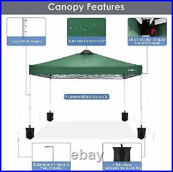 10x10 Pop-Up Canopy Tent Commercial Instant Shelter Outdoor Party Wedding Gazebo