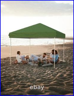 10x10 Pop Up Canopy Tent Outdoor Canopy One-Person Set Up Heavy Duty Commerci