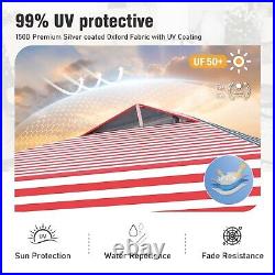 10x10' Pop Up Canopy Tent Portable Shelter Shade Canopy with Removable Sidewall