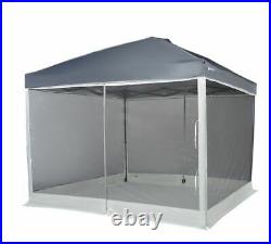 10x10 Pop Up Canopy Tent Sidewalls Kit 4 WALLS ONLY MOSQUITO NET Shade Walls NEW