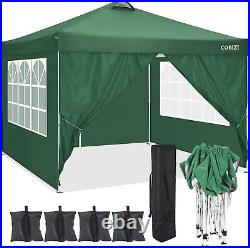 10x10'' Pop Up Foldable Canopy Tent Gazebo Waterproof Oxford Cloth Awning Tents