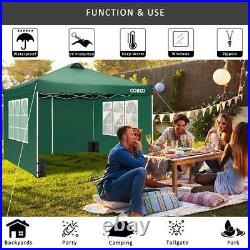 10x10'' Pop Up Foldable Canopy Tent Gazebo Waterproof Oxford Cloth Awning Tents