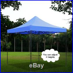 10x10 Pop Up Wedding Party Canopy Commercial Tent Market Gazebo Sun Shelter BU