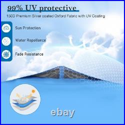 10x10' Pop-up Canopy Outdoor Awning Gazebo Party Tent Heavy Duty Waterproof