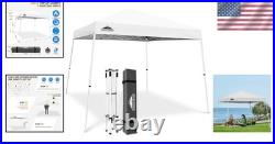 10x10 Pop-up Canopy Tent Polyester Aluminum Frame Portable Outdoor Shelter