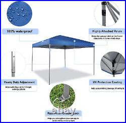10x10' Pop-up Canopy Waterproof Portable Folding Gazebo Tent withAdjustable Height