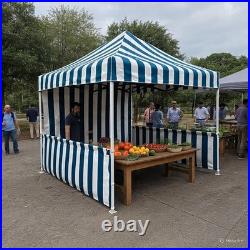 10x10 Pop up Carnival Canopy Tent Vendor Booth Sidewall and Half Walls-pickup