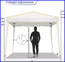 10x10 Popup Canopy Outdoor Instant Backyard Gazebo Tent Commercial Vendor Party