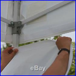 10x10 Side Walls Kit WithMesh Window For Outdoor EZ Pop Up Canopy Party Patio Tent
