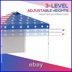 10x10 ft EZ Pop Up Canopy Tent Outdoor Patio Instant Sun Shelter for Party Event