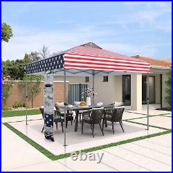 10x10 ft EZ Pop Up Gazebo Canopy Outdoor Canopies Shelter Heavy Duty UPF 50+