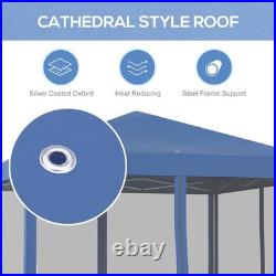 10x10 ft Pop Up Patio Canopy Tent with Sidewalls Outdoor Patio Screen House Room