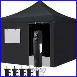 10x10 pop up commercial awning tent, sandbag, waterproof instant awning