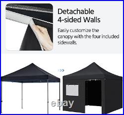 10x10 pop up commercial awning tent, sandbag, waterproof instant awning